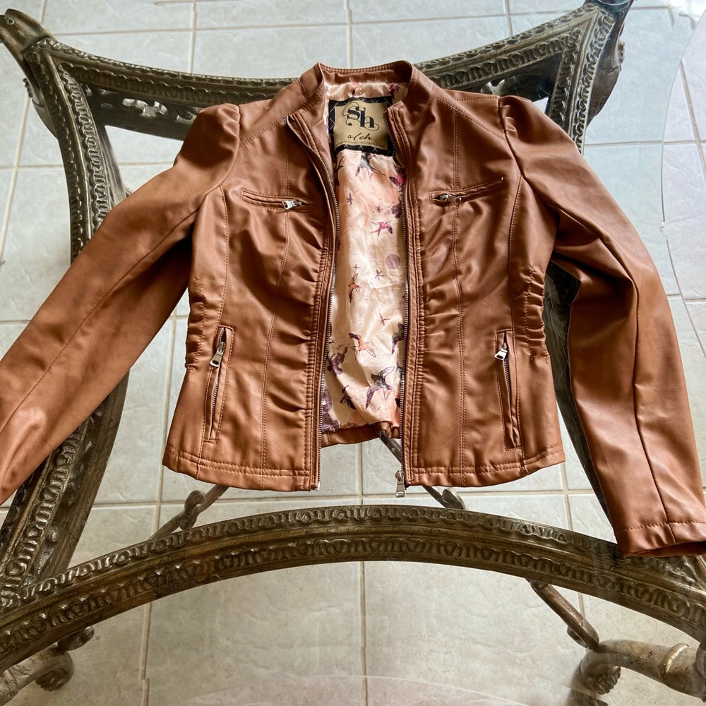 Lather jacket